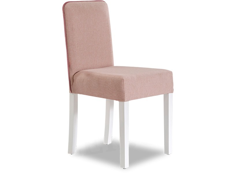 Καρέκλα Λευκή/Ροζ