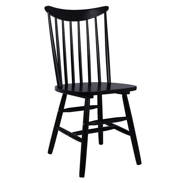 Καρέκλα Ξύλινη Μαύρη