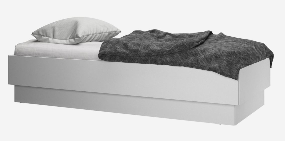 Κρεβάτι LUGANO WHITE  90x200cm